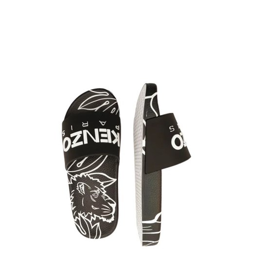 Klapki dziecięce Kenzo Kids bez zapięcia z tworzywa sztucznego