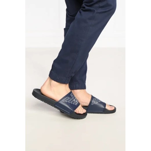 Emporio Armani Klapki Emporio Armani 42 okazja Gomez Fashion Store