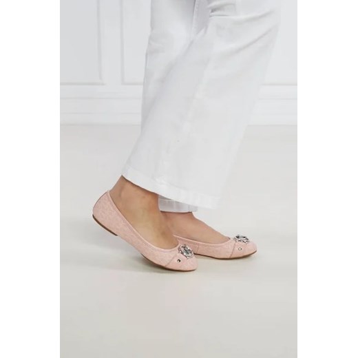 Michael Kors Baleriny RORY | z dodatkiem skóry Michael Kors 40,5 okazja Gomez Fashion Store