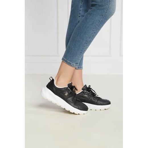 Buty sportowe damskie Tommy Hilfiger sneakersy skórzane