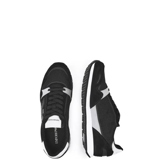 Emporio Armani Sneakersy | z dodatkiem skóry Emporio Armani 41 promocyjna cena Gomez Fashion Store