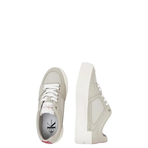 Buty sportowe damskie Calvin Klein sneakersy ze skóry
