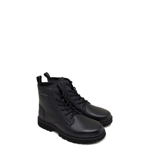 Czarne buty zimowe męskie Calvin Klein na zimę 