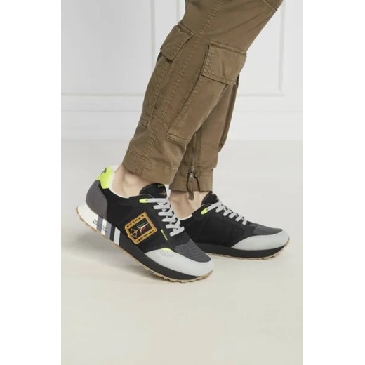Buty sportowe męskie Aeronautica Militare z tkaniny
