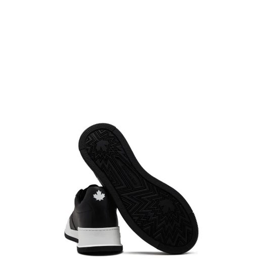 Dsquared2 buty sportowe męskie czarne z tworzywa sztucznego 