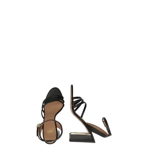 BOSS Skórzana sandały na słupku Mandy Ch. 38 promocyjna cena Gomez Fashion Store
