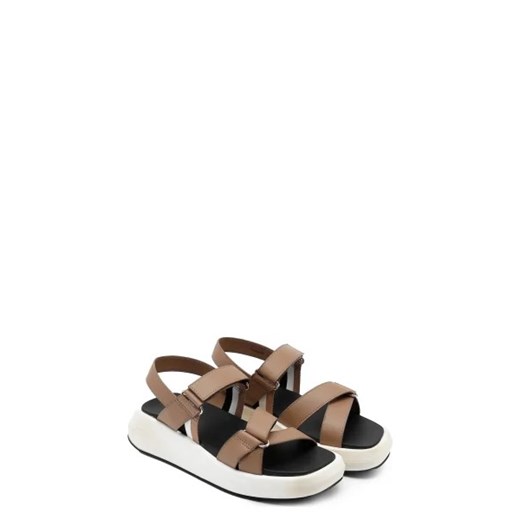 BOSS Sandały Jess Sandal-FL 38 wyprzedaż Gomez Fashion Store