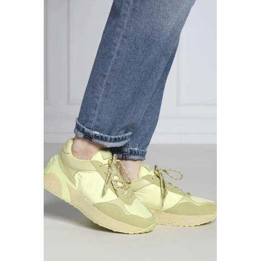 Pinko Sneakersy PROVENZA | z dodatkiem skóry Pinko 37 promocyjna cena Gomez Fashion Store