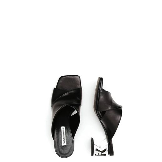 Karl Lagerfeld Skórzane klapki Karl Lagerfeld 36 wyprzedaż Gomez Fashion Store