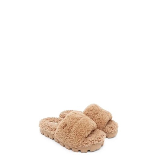 UGG Skórzane obuwie domowe Curly | z dodatkiem wełny 38 Gomez Fashion Store