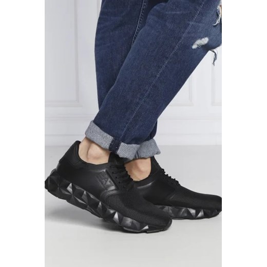 Buty sportowe męskie Emporio Armani z tworzywa sztucznego