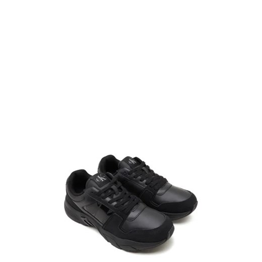 CALVIN KLEIN JEANS Skórzane sneakersy RETRO TENNIS LACEUP 45 promocyjna cena Gomez Fashion Store
