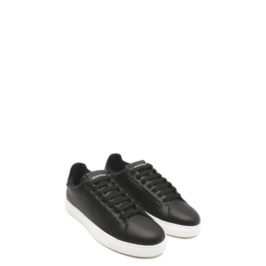 Emporio Armani Skórzane trampki Emporio Armani 45 wyprzedaż Gomez Fashion Store