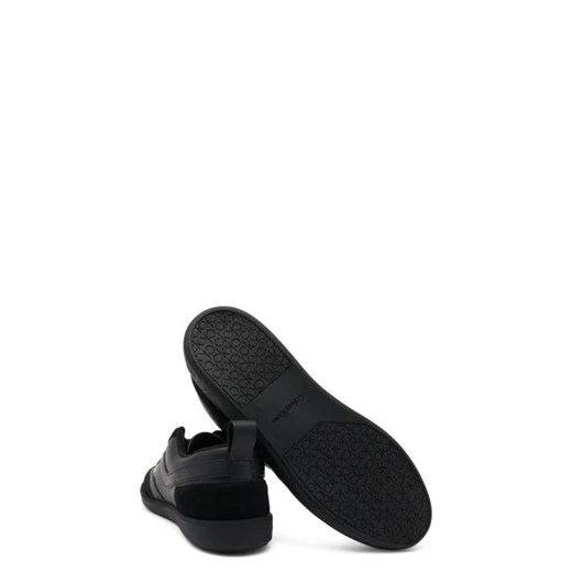 Calvin Klein Skórzane trampki LOW TOP LACE UP Calvin Klein 45 okazja Gomez Fashion Store