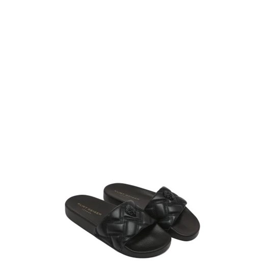Klapki damskie Kurt Geiger bez zapięcia z tworzywa sztucznego