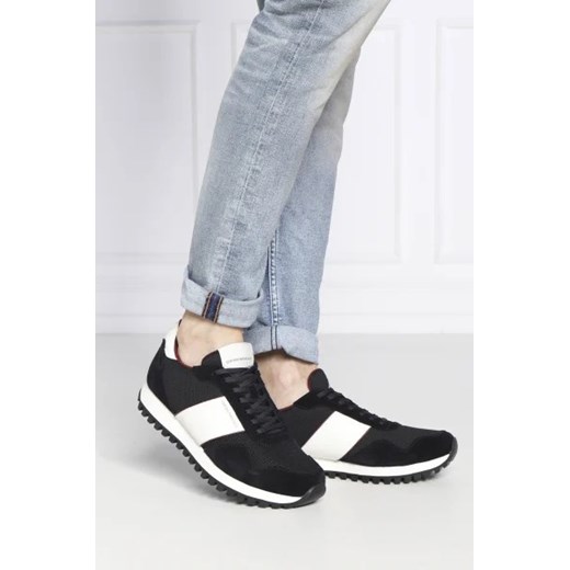 Emporio Armani Sneakersy | z dodatkiem skóry Emporio Armani 42 promocja Gomez Fashion Store