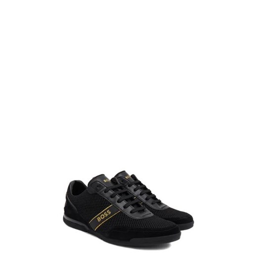 BOSS BLACK Sneakersy Saturn_Lowp_merb | z dodatkiem skóry 44 promocja Gomez Fashion Store