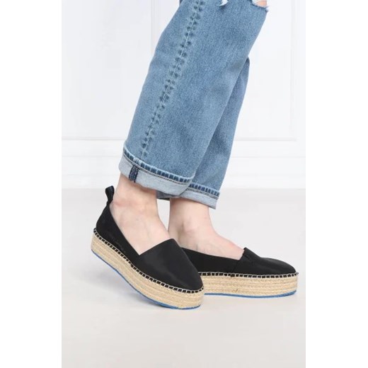 CALVIN KLEIN JEANS Espadryle FLATFORM 38 wyprzedaż Gomez Fashion Store