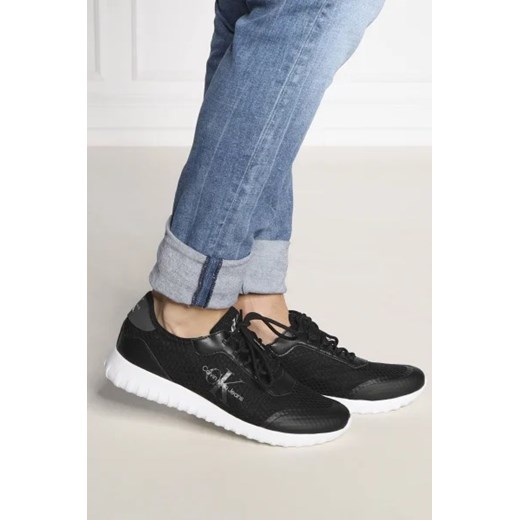 CALVIN KLEIN JEANS Sneakersy EVA RUNNER MONOLOGO 41 wyprzedaż Gomez Fashion Store