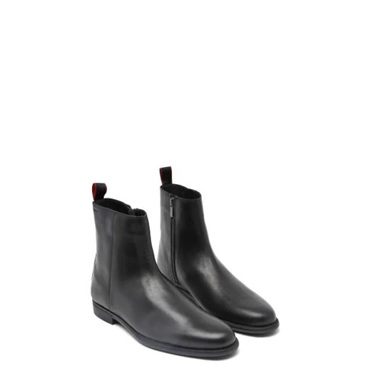 Buty zimowe męskie Hugo Boss jesienne bez zapięcia