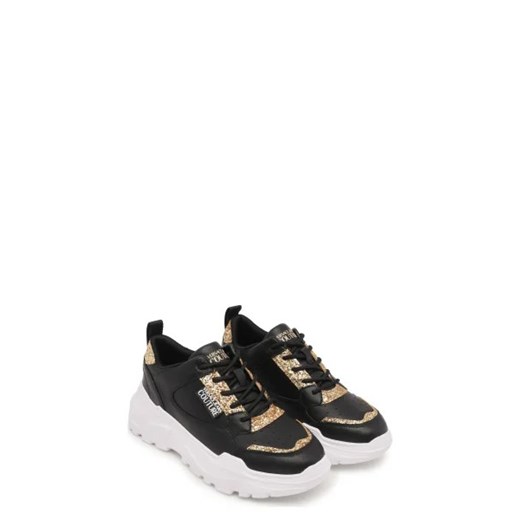 Versace Jeans Couture Sneakersy | z dodatkiem skóry 40 Gomez Fashion Store okazja
