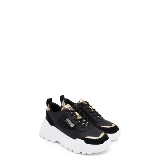 Versace Jeans Couture Sneakersy | z dodatkiem skóry 38 okazja Gomez Fashion Store