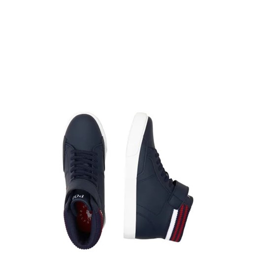 Buty sportowe dziecięce Polo Ralph Lauren granatowe z tkaniny
