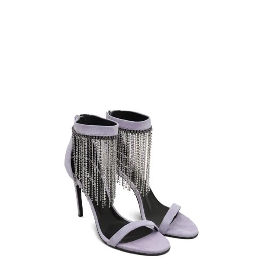 Pinko Skórzane sandały na szpilce SALOME Pinko 38 wyprzedaż Gomez Fashion Store