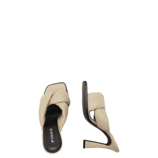 Pinko Skórzane klapki CORINNE SABOT NAPPA Pinko 39 Gomez Fashion Store okazyjna cena