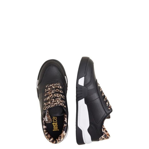 Buty sportowe damskie Just Cavalli sneakersy z tkaniny