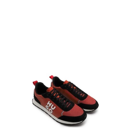 HUGO Sneakersy Icelin | z dodatkiem skóry 40 promocyjna cena Gomez Fashion Store