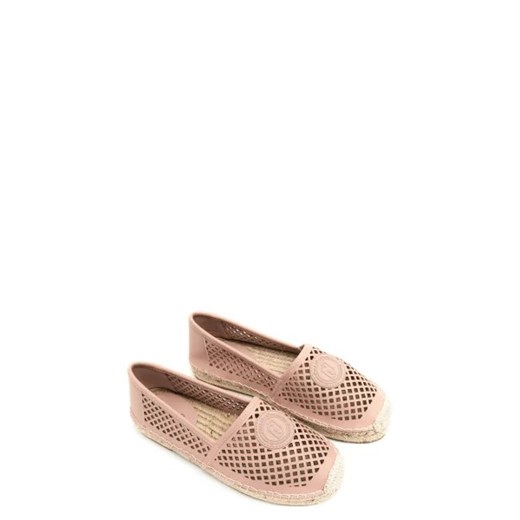 Espadryle damskie Liu Jo z tworzywa sztucznego bez zapięcia na płaskiej podeszwie casual 