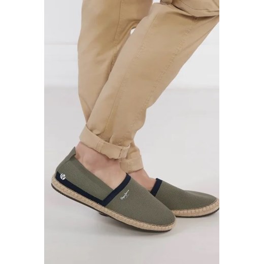 Pepe Jeans London Espadryle TOURIST CAMP 45 promocyjna cena Gomez Fashion Store