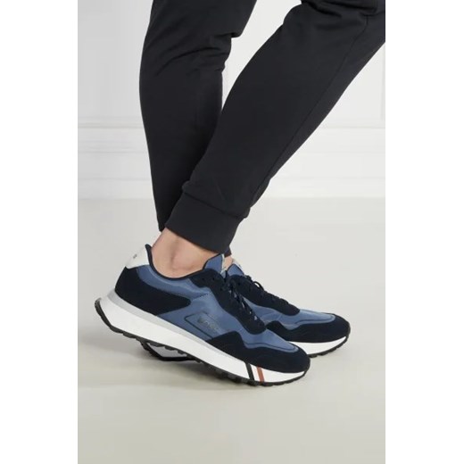 Buty sportowe męskie BOSS HUGO z tworzywa sztucznego