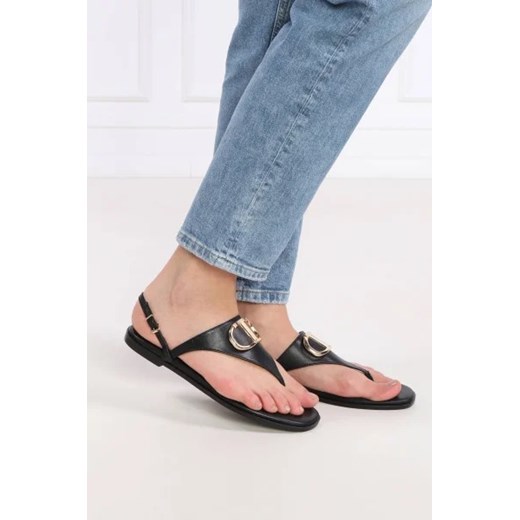 TWINSET Skórzane sandały Twinset 39 okazja Gomez Fashion Store