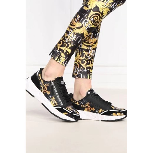 Versace Jeans Couture Sneakersy | z dodatkiem skóry 40 okazyjna cena Gomez Fashion Store