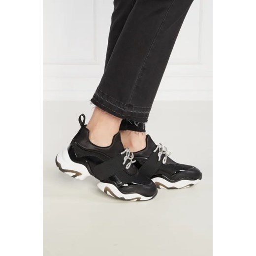 Karl Lagerfeld Sneakersy GEMINI Sock Runner Lo | z dodatkiem skóry Karl Lagerfeld 38 Gomez Fashion Store wyprzedaż