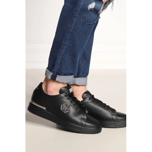 Philipp Plein Skórzane trampki 41 Gomez Fashion Store wyprzedaż