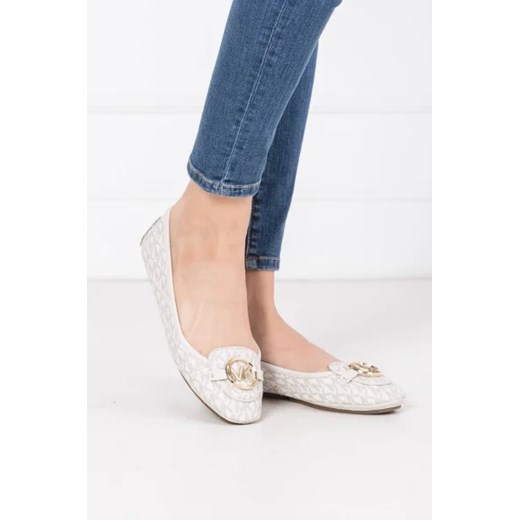 Michael Kors Baleriny LILLIE MOC | z dodatkiem skóry Michael Kors 39 wyprzedaż Gomez Fashion Store