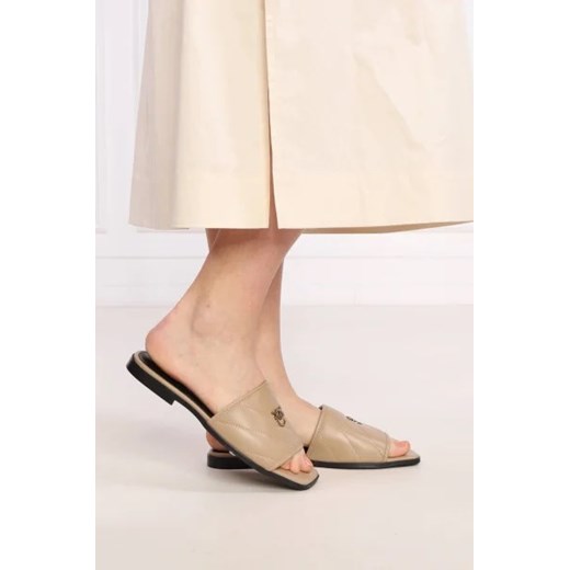 Pinko Skórzane klapki MOLLY Pinko 39 wyprzedaż Gomez Fashion Store