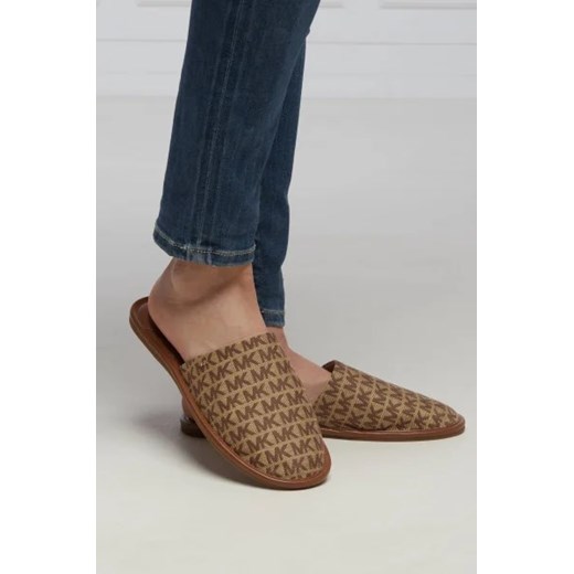 Michael Kors Obuwie domowe THEA MULE | z dodatkiem skóry Michael Kors 37 Gomez Fashion Store