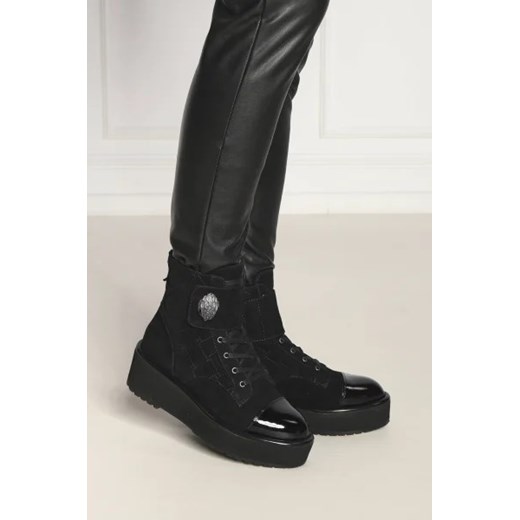 Kurt Geiger Skórzane botki KENSINGTON STRAP Kurt Geiger 41 okazja Gomez Fashion Store