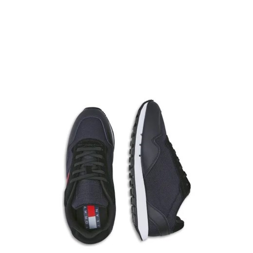 Tommy Jeans Sneakersy RETRO | z dodatkiem skóry Tommy Jeans 43 promocja Gomez Fashion Store