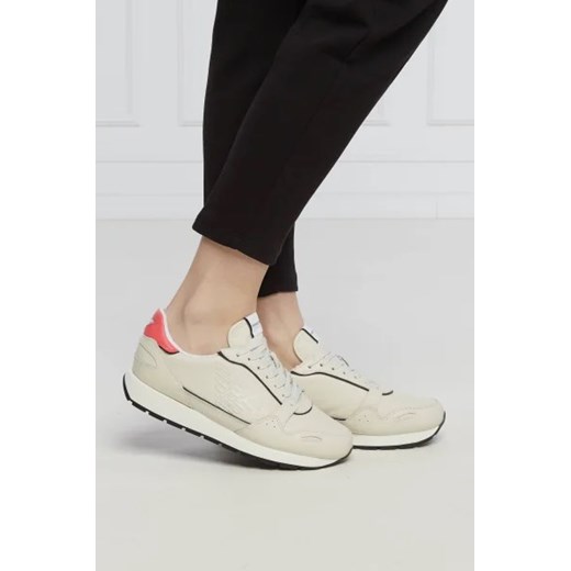 Emporio Armani Sneakersy | z dodatkiem skóry Emporio Armani 38 wyprzedaż Gomez Fashion Store