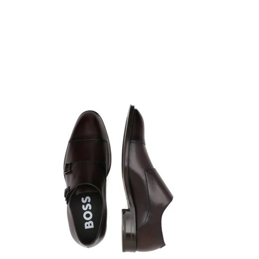 BOSS Skórzane monki Derrek 43 promocja Gomez Fashion Store