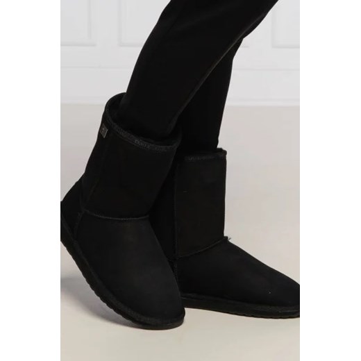 EMU Australia Skórzane śniegowce Platinum Stinger Slim Lo | z dodatkiem wełny Emu Australia 39 Gomez Fashion Store