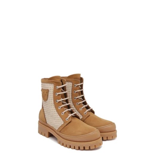 Pinko Skórzane botki SALVIA Pinko 41 promocja Gomez Fashion Store
