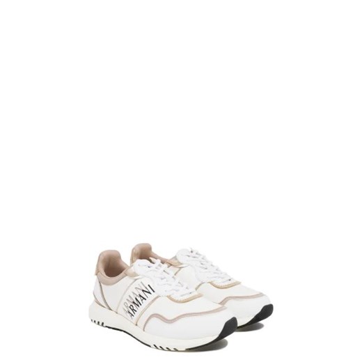 Buty sportowe damskie Armani Exchange sneakersy z tkaniny