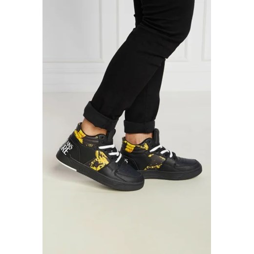 Versace Jeans Couture Skórzane sneakersy 42 wyprzedaż Gomez Fashion Store