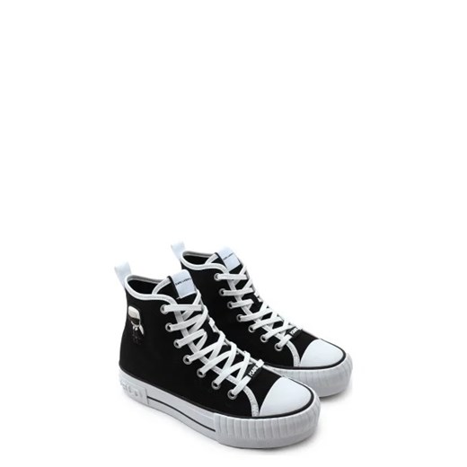 Karl Lagerfeld Trampki KAMPUS MAX Karl Ikonic Hi Lace Karl Lagerfeld 37 okazyjna cena Gomez Fashion Store